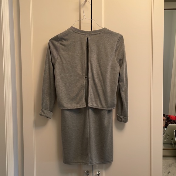 Top shop funky fall grey dress - Picture 3 of 5